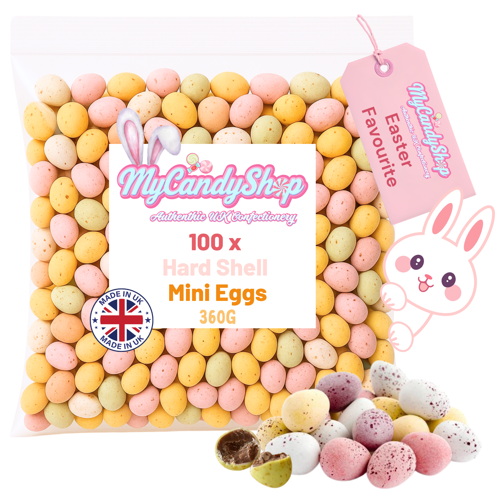 Milk Chocolate Mini Eggs - Classic Easter Treat. - Great For Easter Egg Hunts
