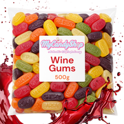 Wine Gums Classic British Chewy Sweets - Retro Favourite
