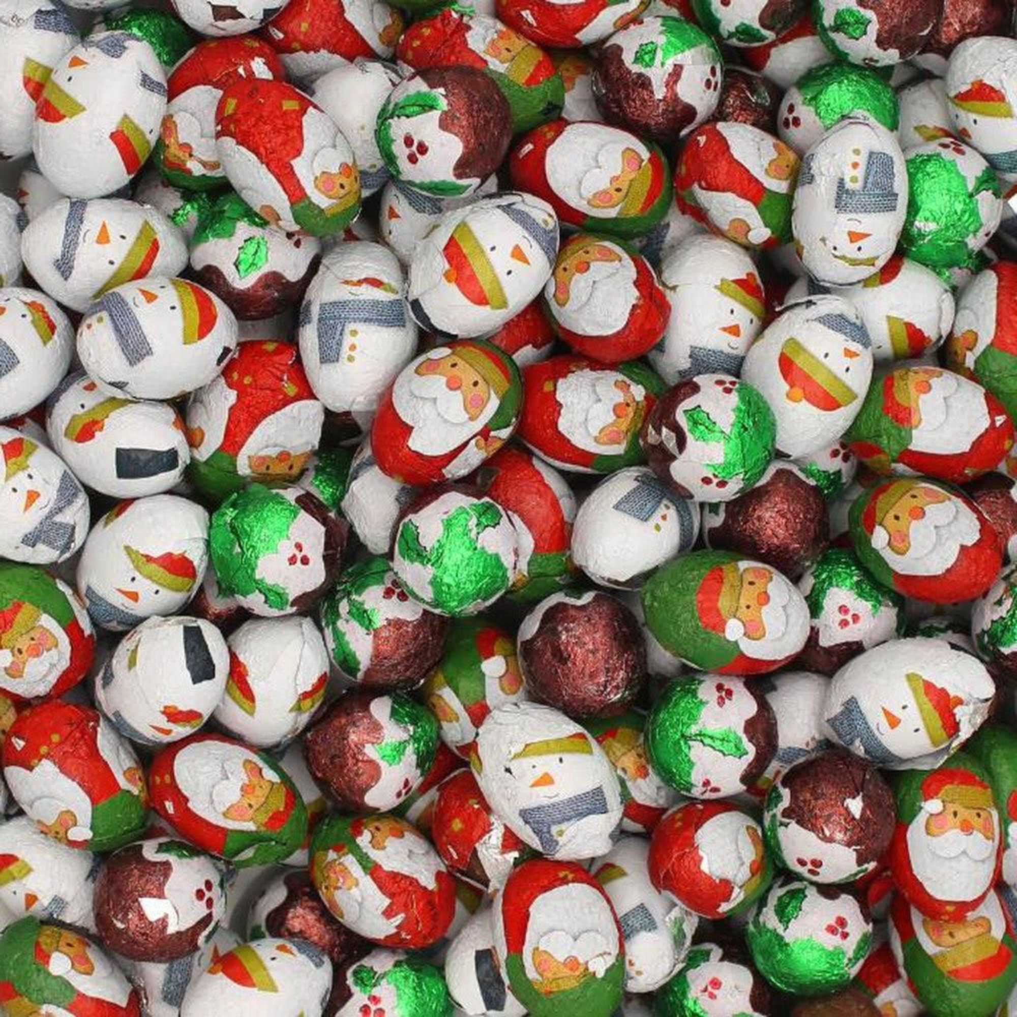 CLEARANCE Christmas Foil Mix Chocolates – Festive Assortment
