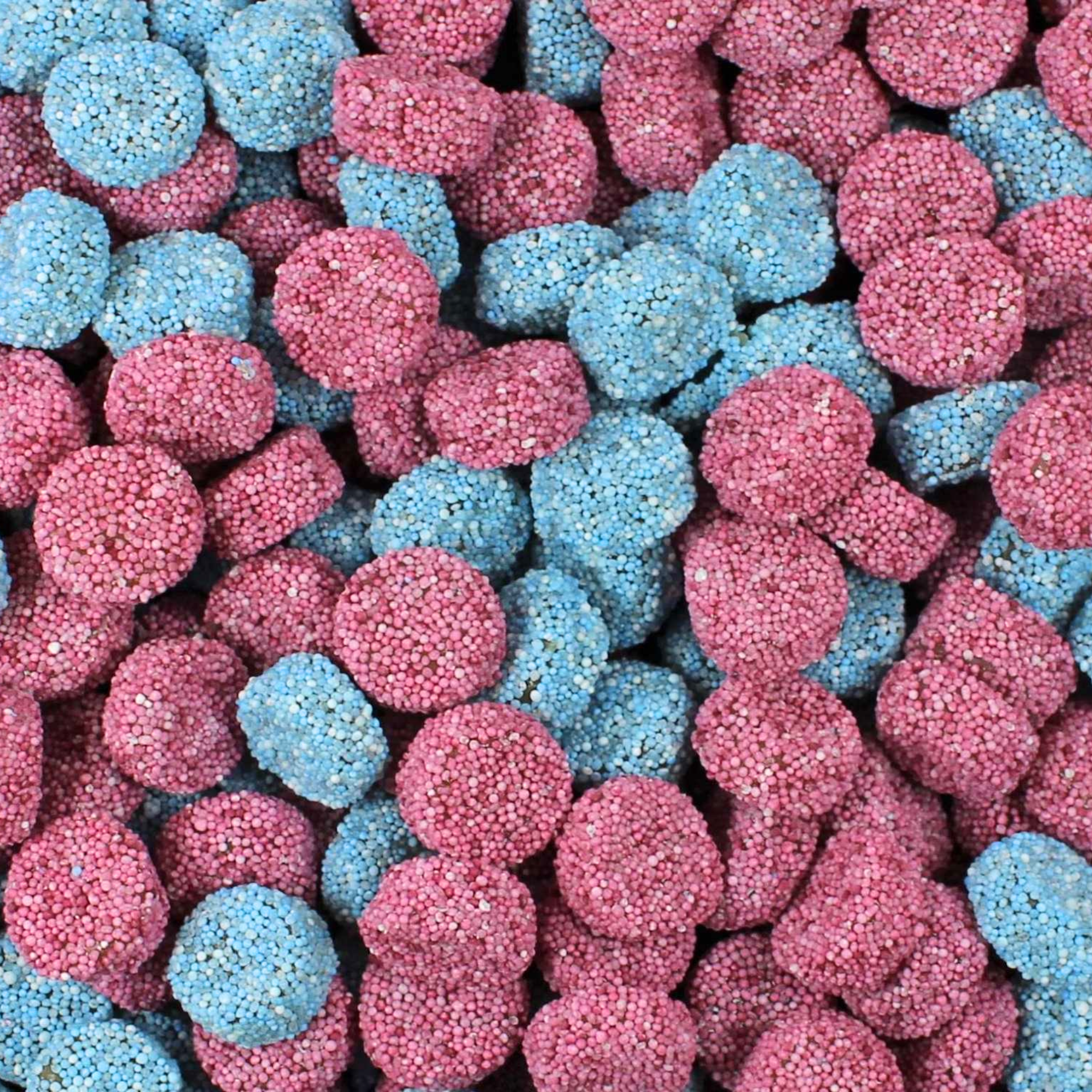 Jelly Spogs – 500g Bag – Barratt Pink & Blue Liquorice Sweets