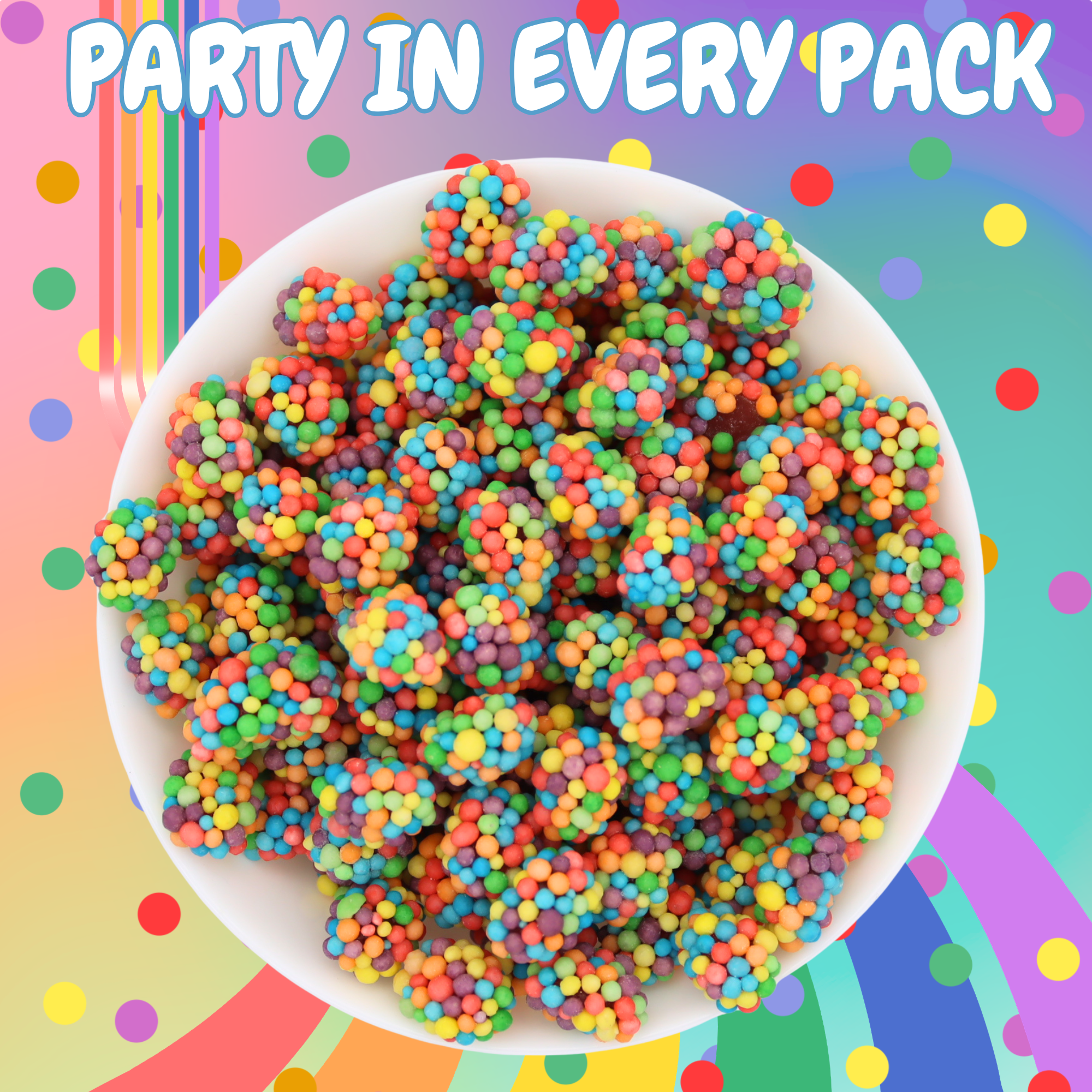 Rainbow Rocks Gummy Clusters - Viral Tiktok Sweets