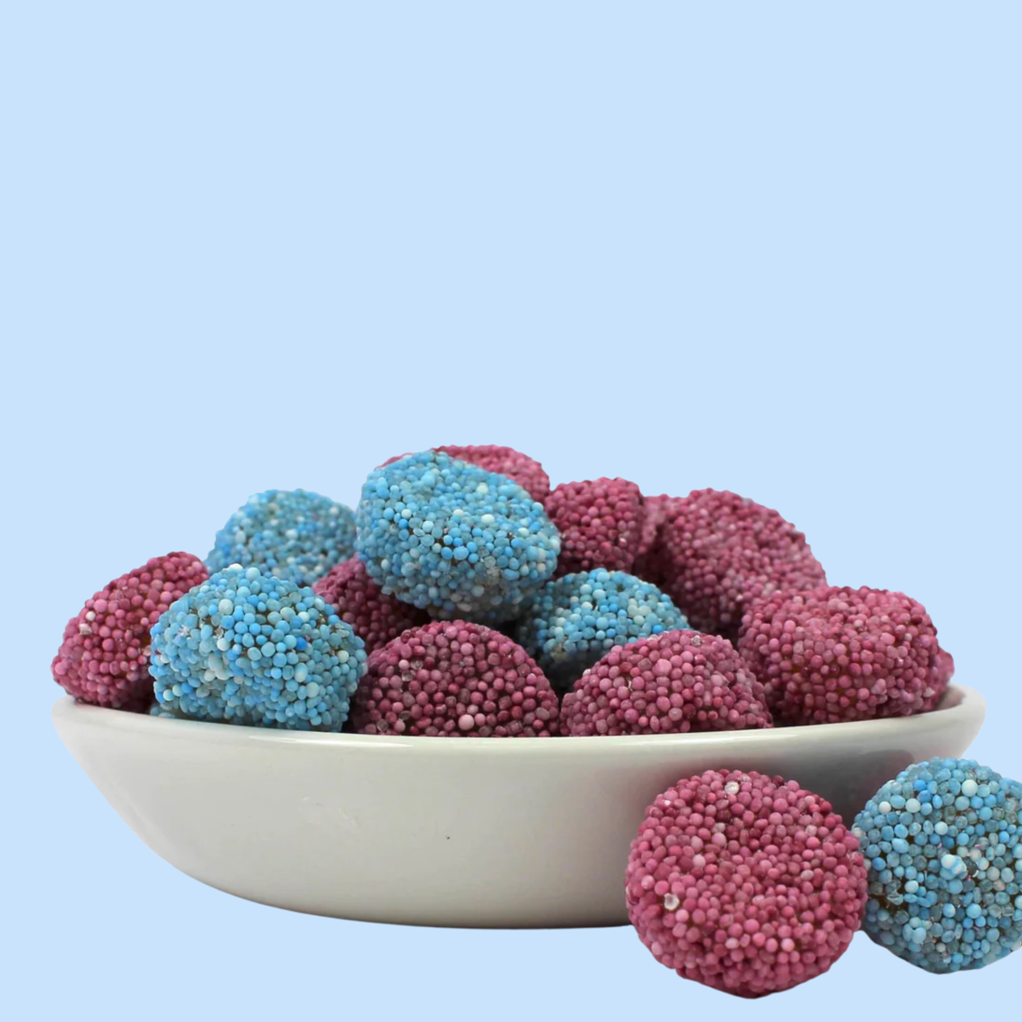 Jelly Spogs – 500g Bag – Barratt Pink & Blue Liquorice Sweets