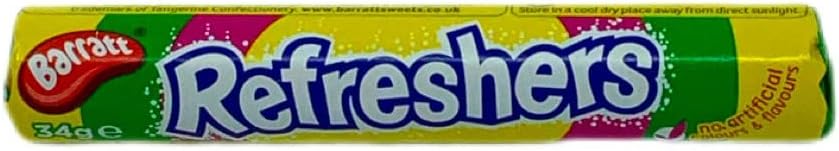 Barratt Refreshers Fizzy Rolls – 48 Pack (1.63kg)