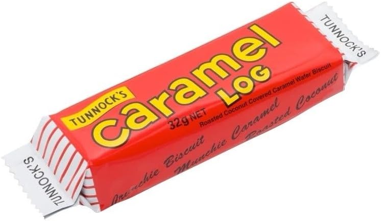 Tunnock’s Caramel Logs – 32g Bar (Box of 48)