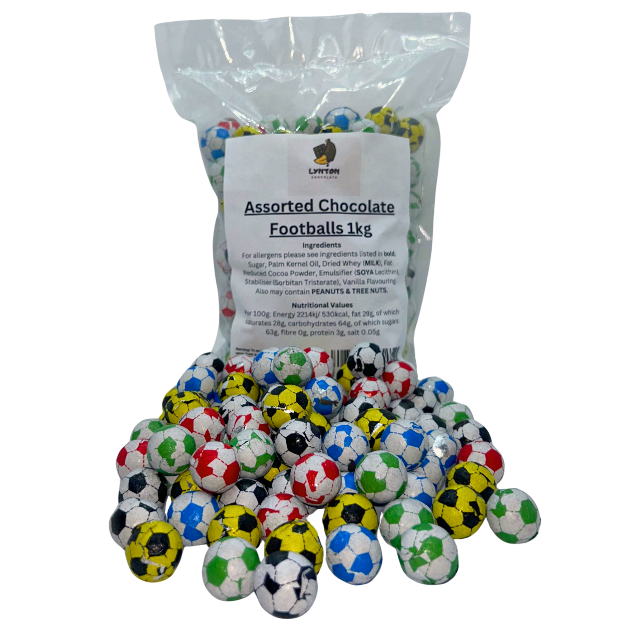 Chocolate Footballs Creamy Milk Chocolate