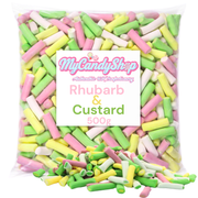 Vidal Rhubarb & Custard Chewy Retro Sweets