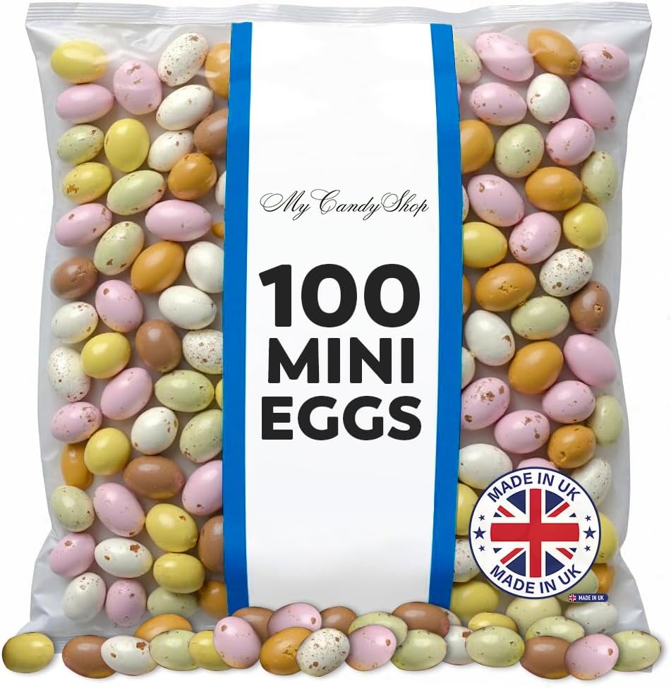 MyCandyShop Chocolate Mini Eggs - Pack of 100