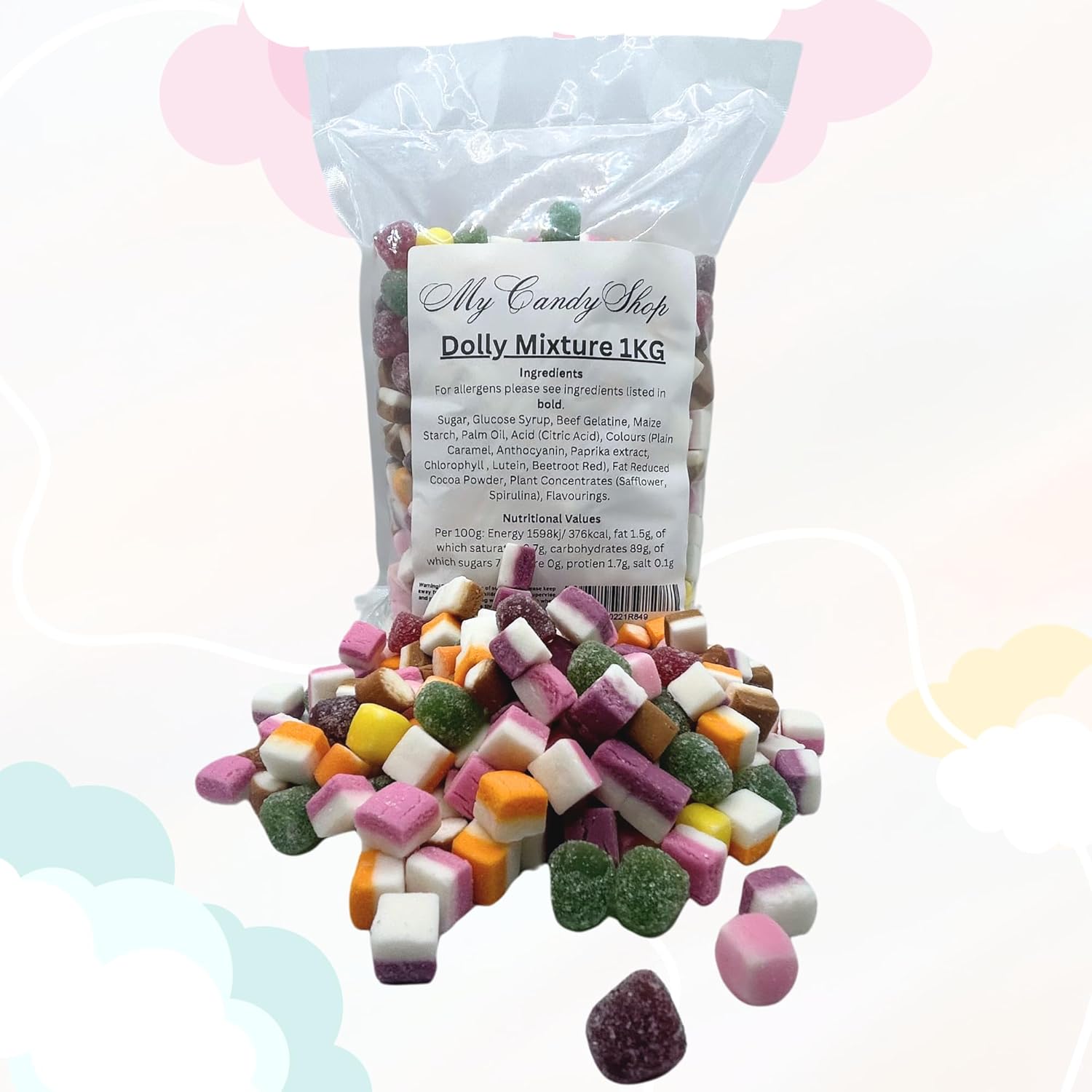 Original Dolly Mixtures – 500g Bag