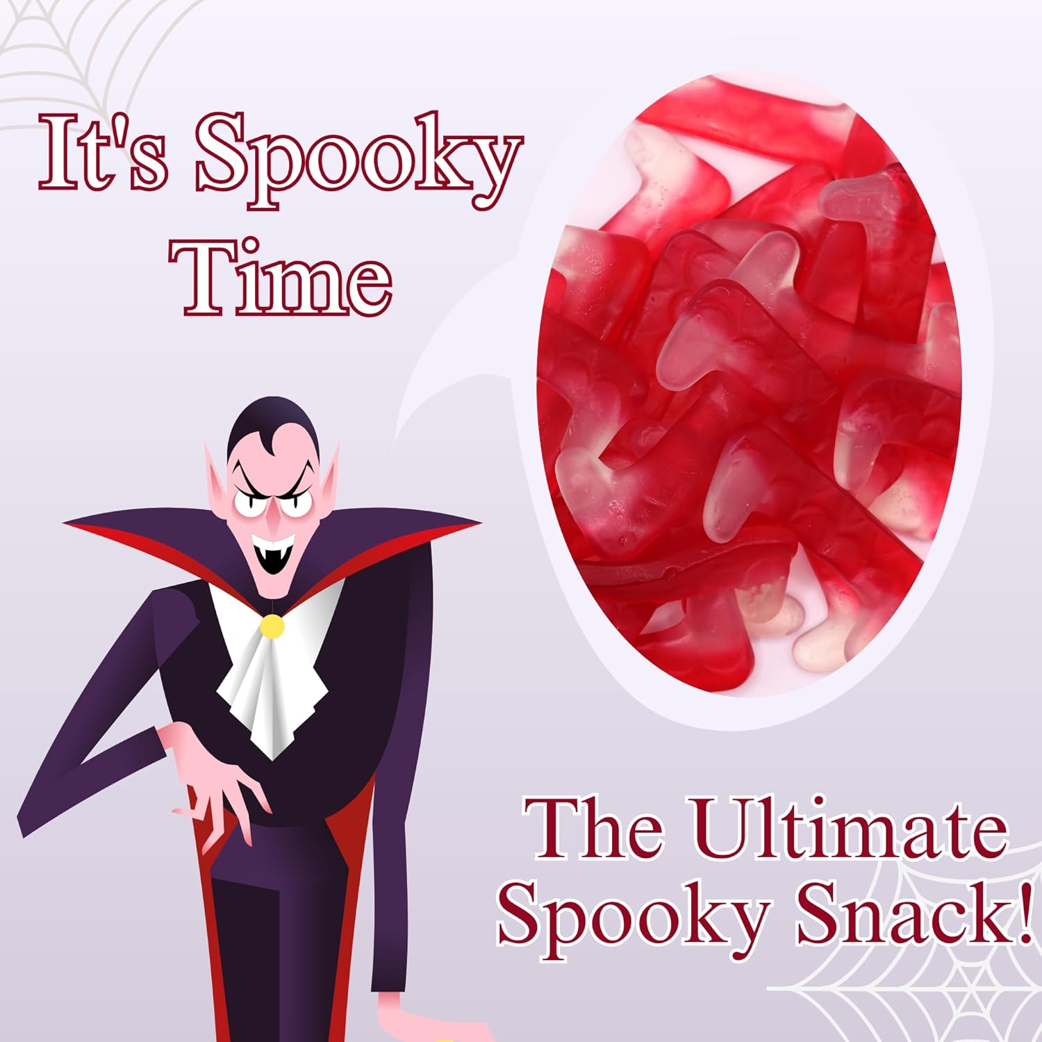 Vegan Dracula Teeth Jelly Sweets