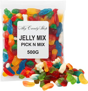Jelly Mix – 500g Bag of Soft Pick n Mix Sweets