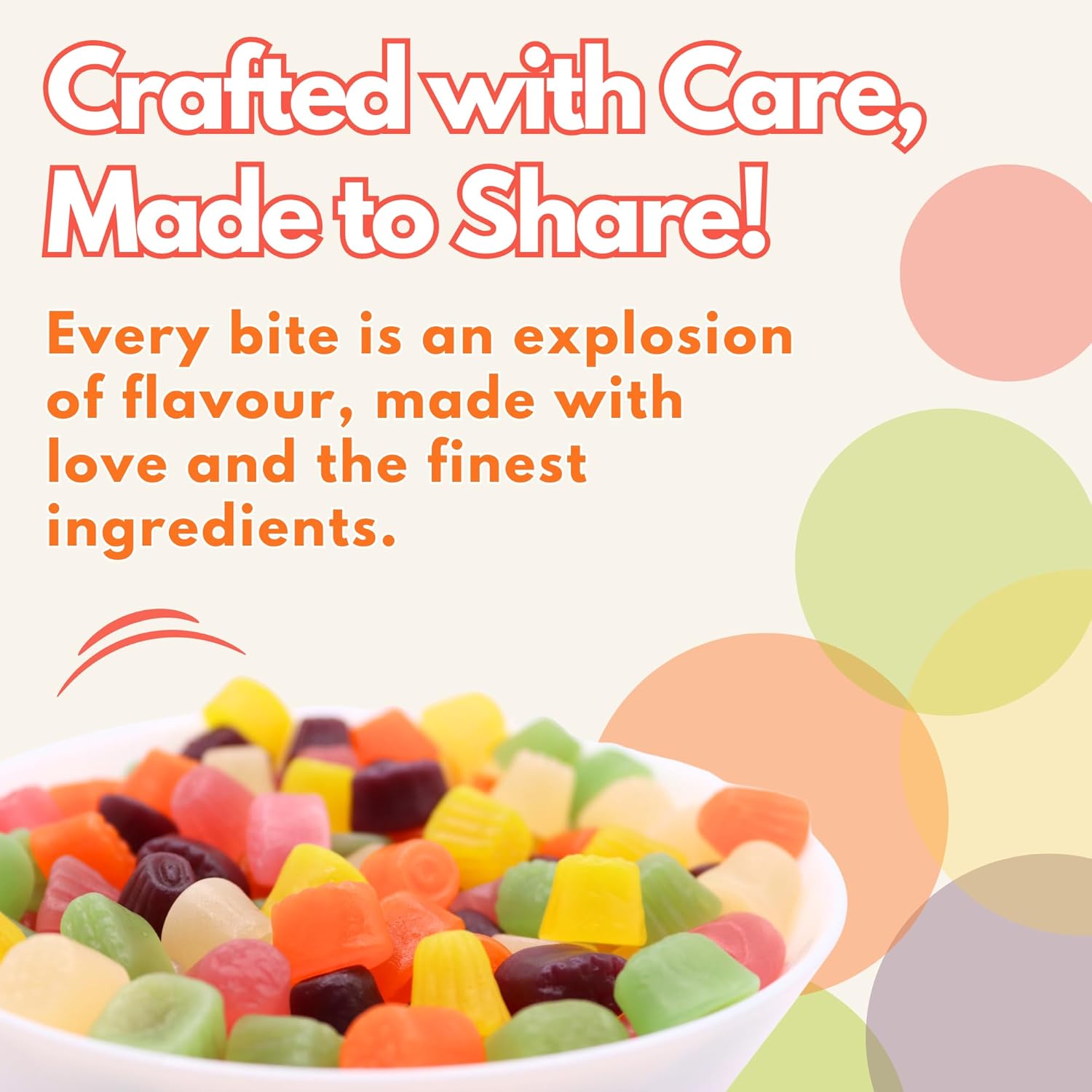 Tangle of colorful candy watches