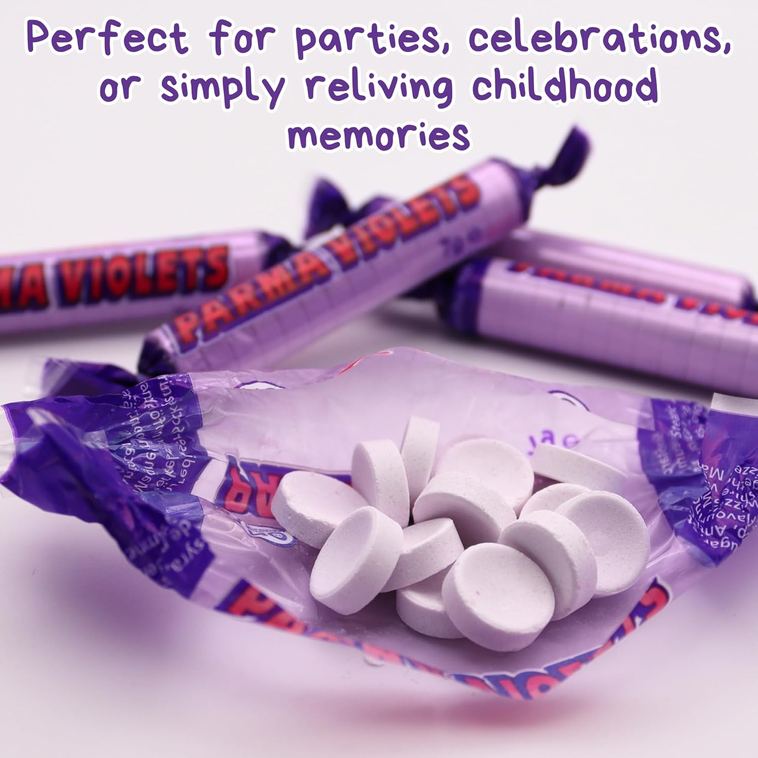 Swizzles Parma Violets – Vegan & Halal Sweets (50pcs)