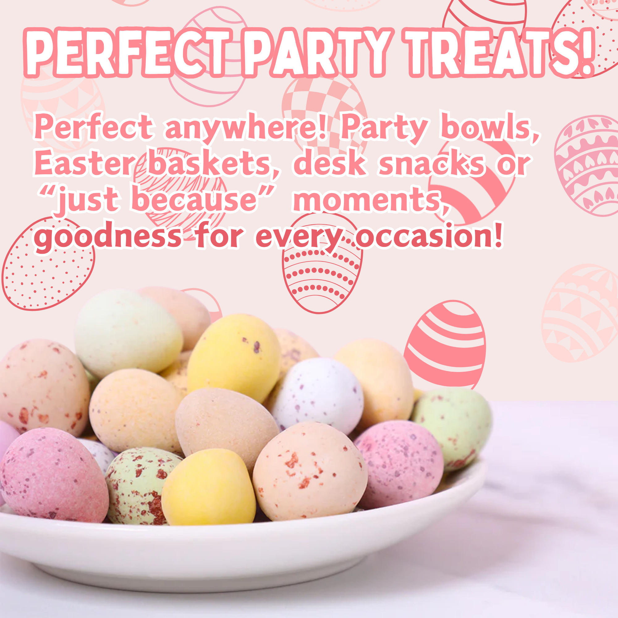 Milk Chocolate Mini Eggs - Classic Easter Treat. - Great For Easter Egg Hunts