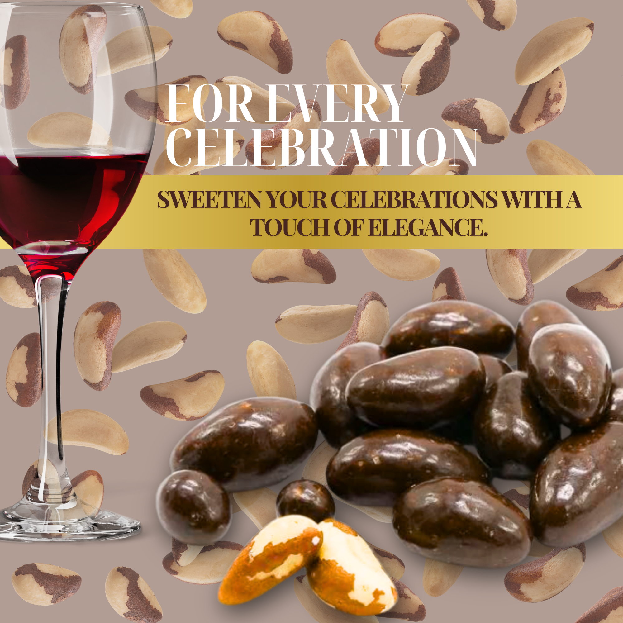 Chocolate Brazil Nuts Creamy Treat