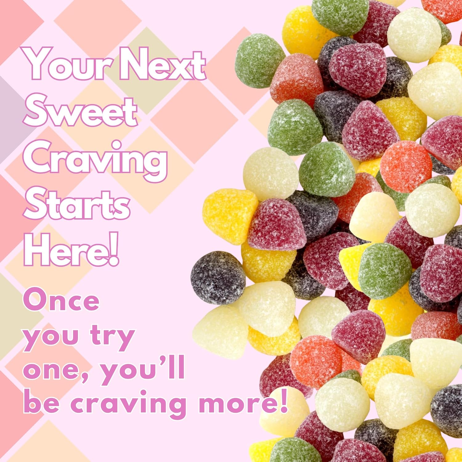 Classic Kingsway American Hard Gums Chewy