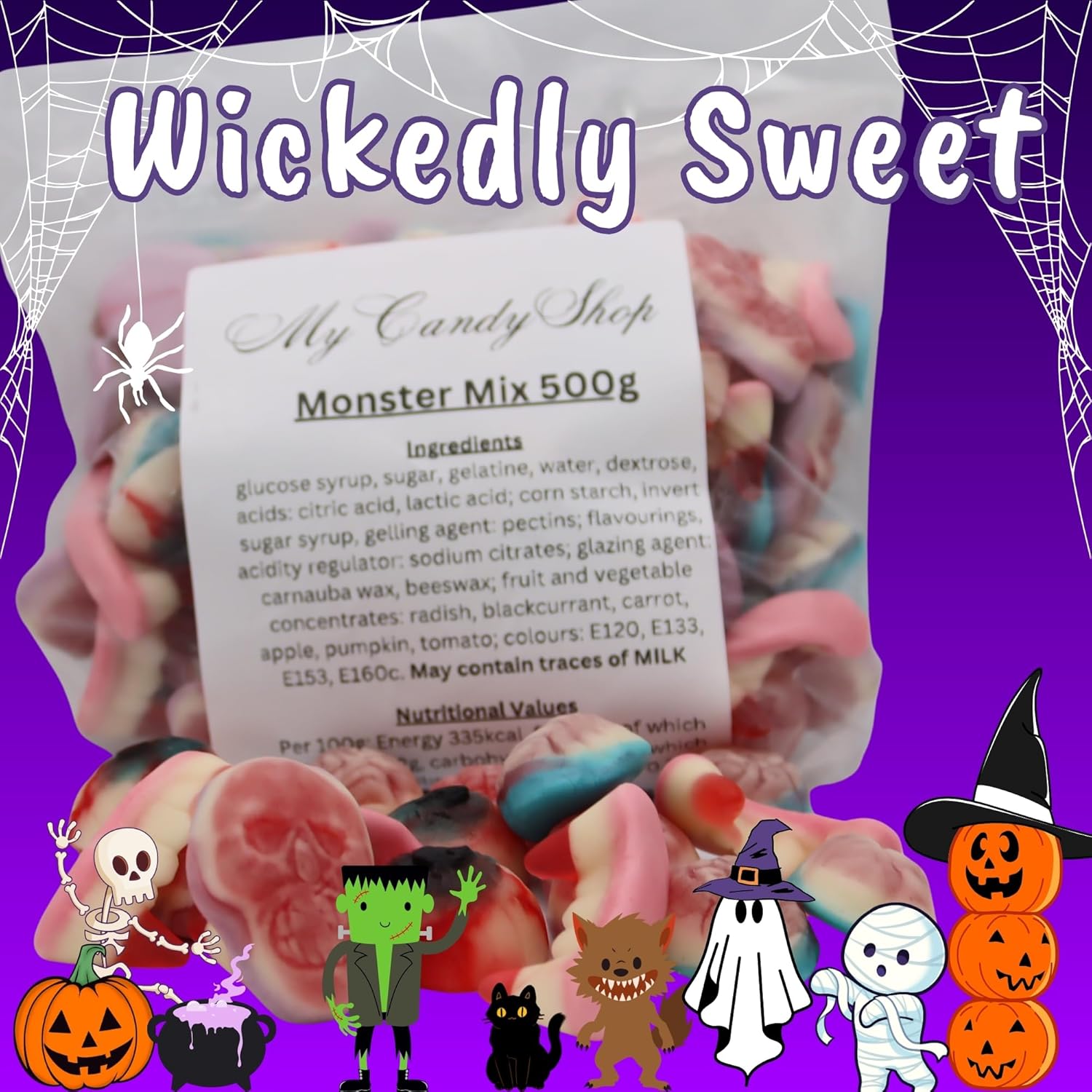 Halloween Jelly Sweets – Spooky Monster Mix
