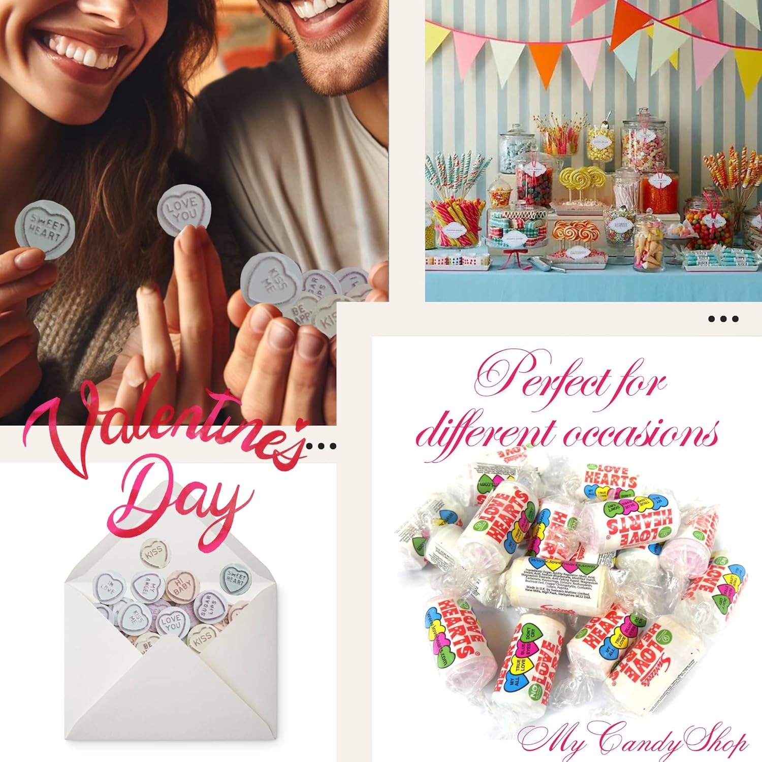 Candy collage for every occasion