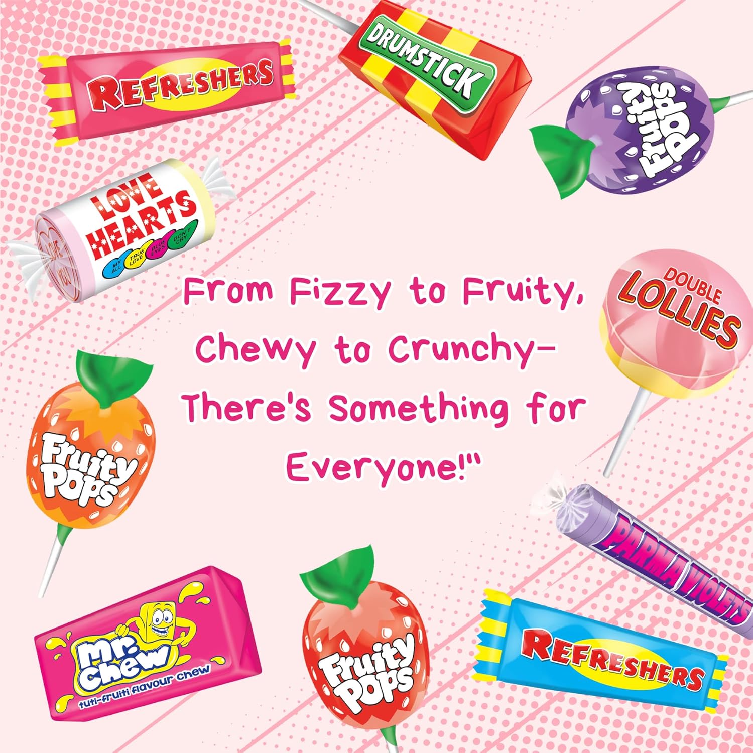 Swizzles Sweets Variety Mix – Vegan & Halal Retro Treats