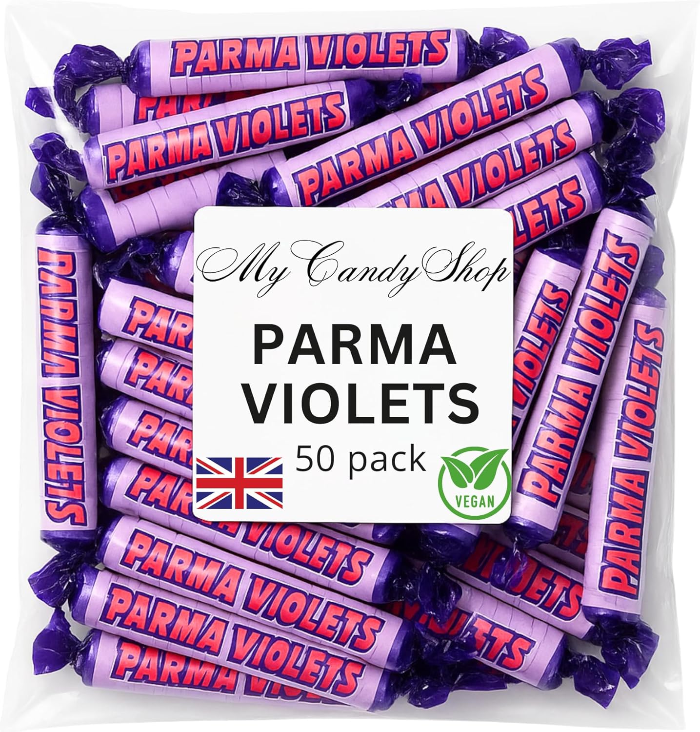 Swizzles Parma Violets – Vegan & Halal Sweets (50pcs)