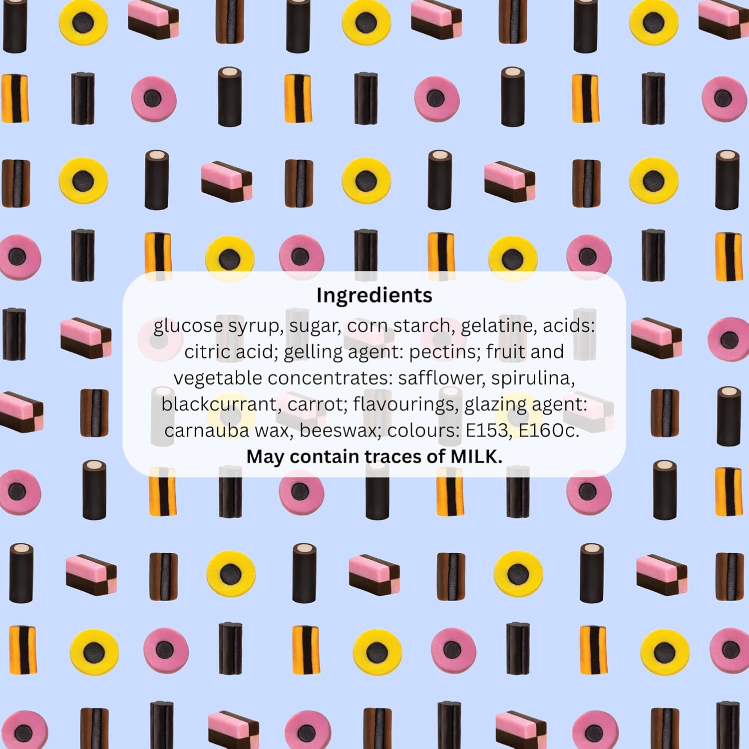 Taveners Retro Chewy Liquorice Allsorts