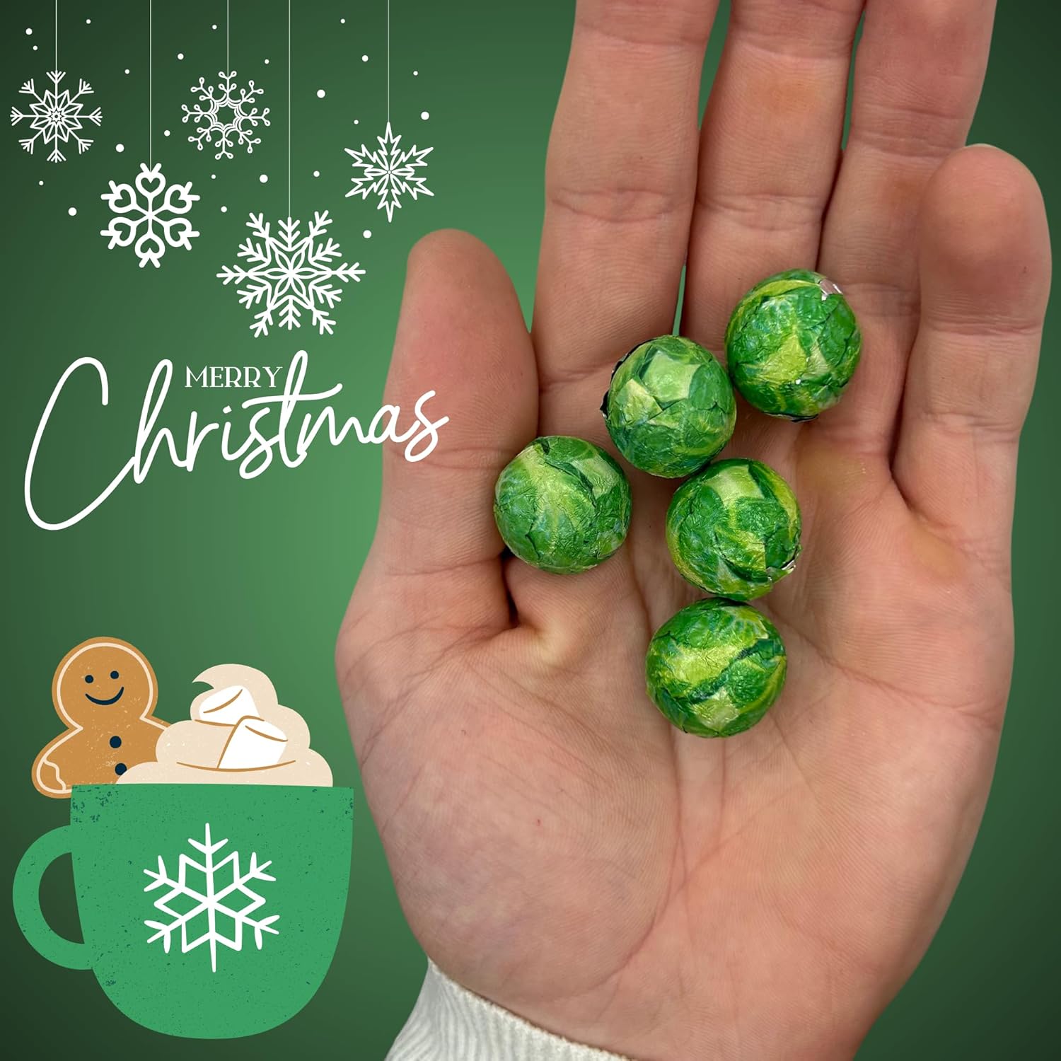 Milk Chocolate Sprouts – 500g Bag