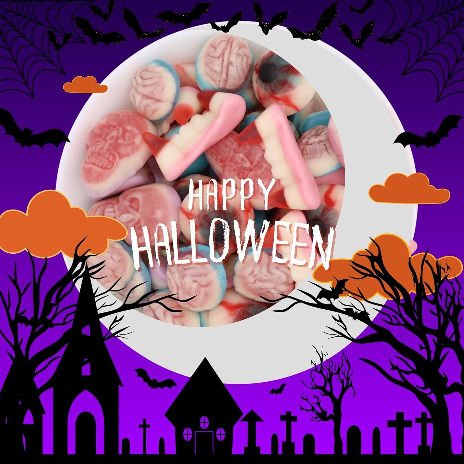 Halloween Jelly Sweets – Spooky Monster Mix