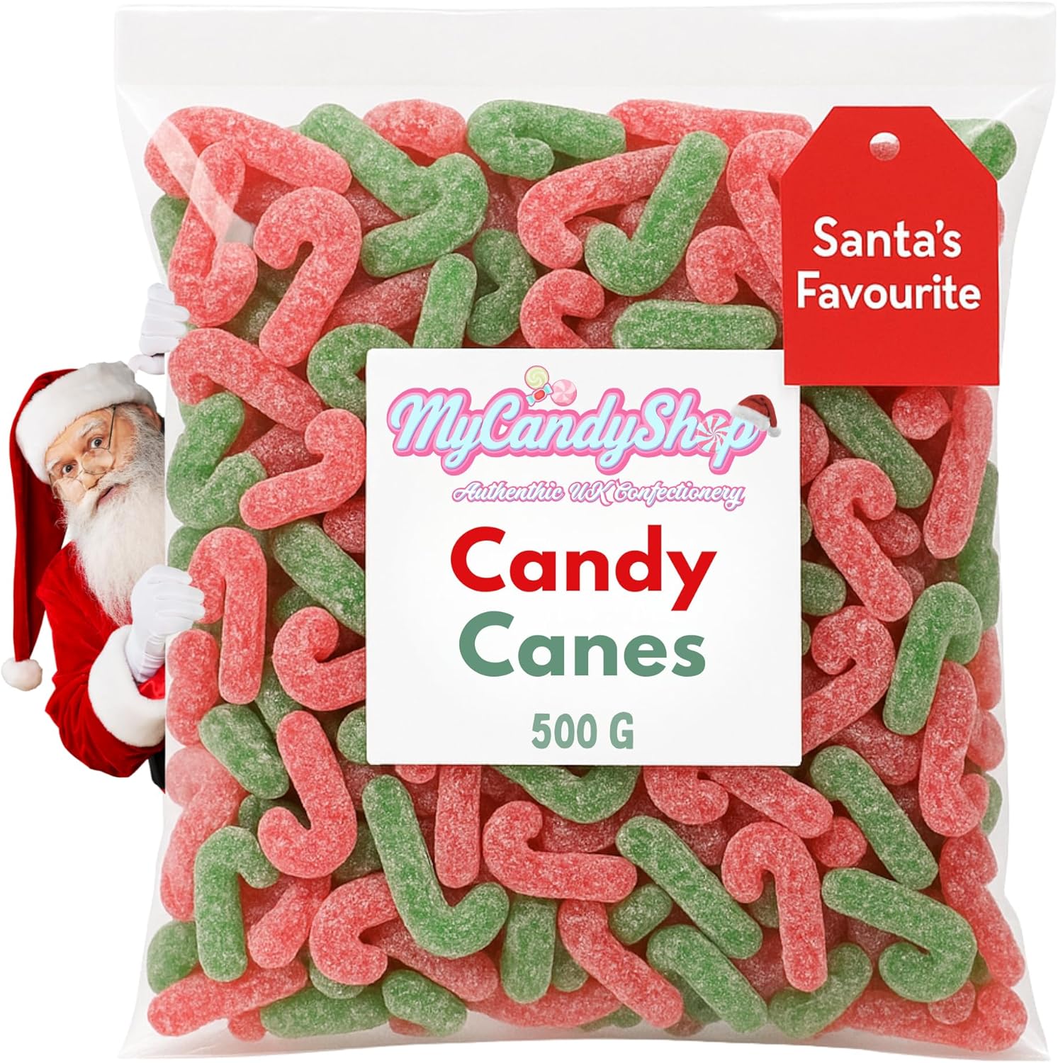 Fizzy Vegan Candy Canes – Xmas Jelly Sweets