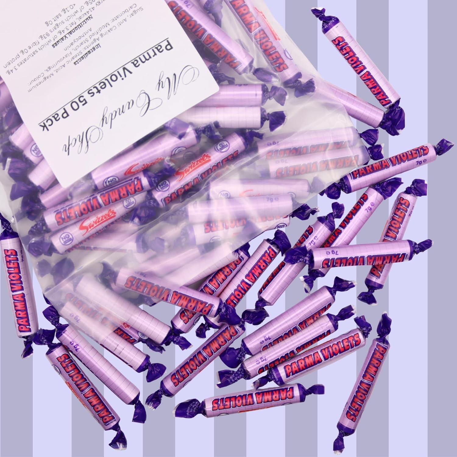 Swizzles Parma Violets – Vegan & Halal Sweets (50pcs)