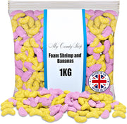 Barratt Retro Foam Shrimps & Bananas Chewy