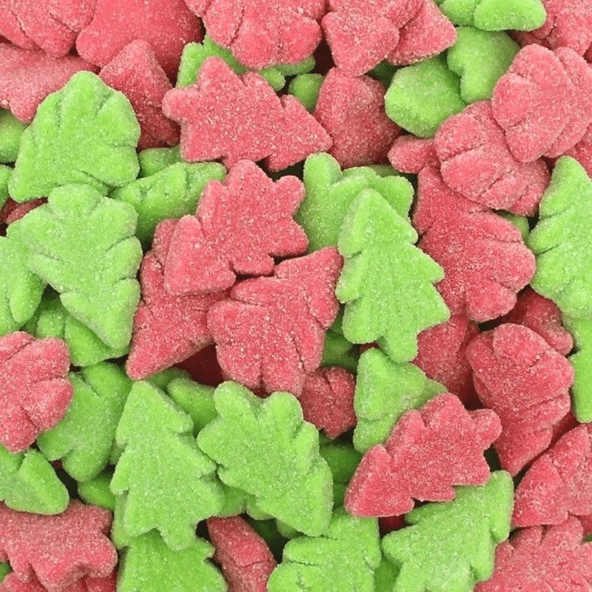Fizzy Christmas Tree Sweets 500g - Christmas Sweets in Bulk Cheap for Festive Sharing, Stocking Fillers & Holiday Parties - Traditional Xmas Treats