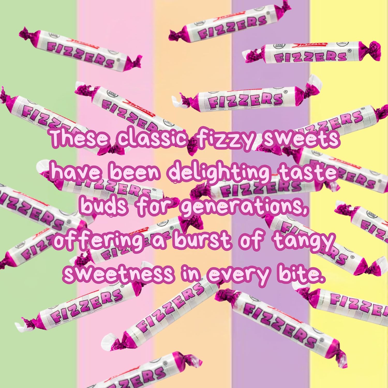 Swizzles Fizzers – Vegan & Halal Fizzy Candy Rolls
