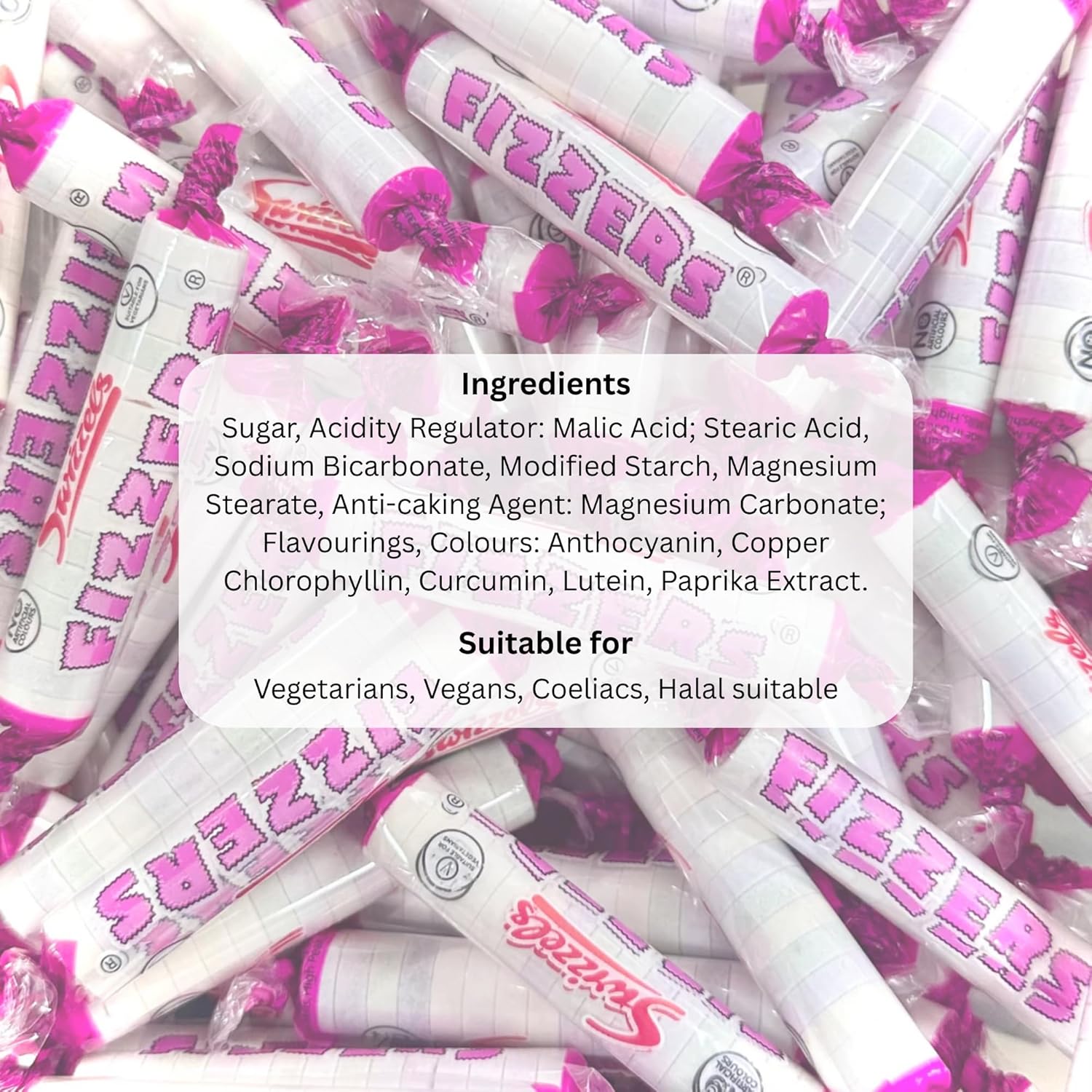 Swizzles Fizzers – Vegan & Halal Fizzy Candy Rolls