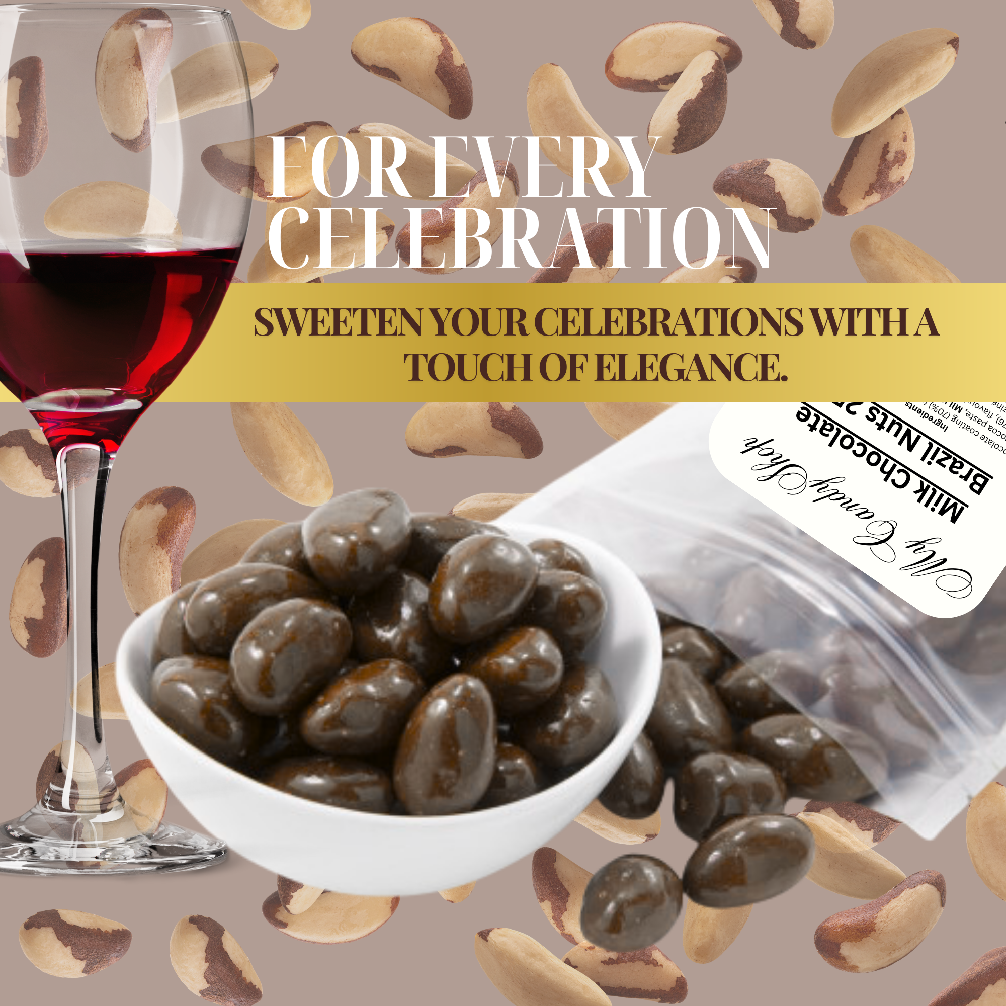 Chocolate Brazil Nuts Creamy Treat