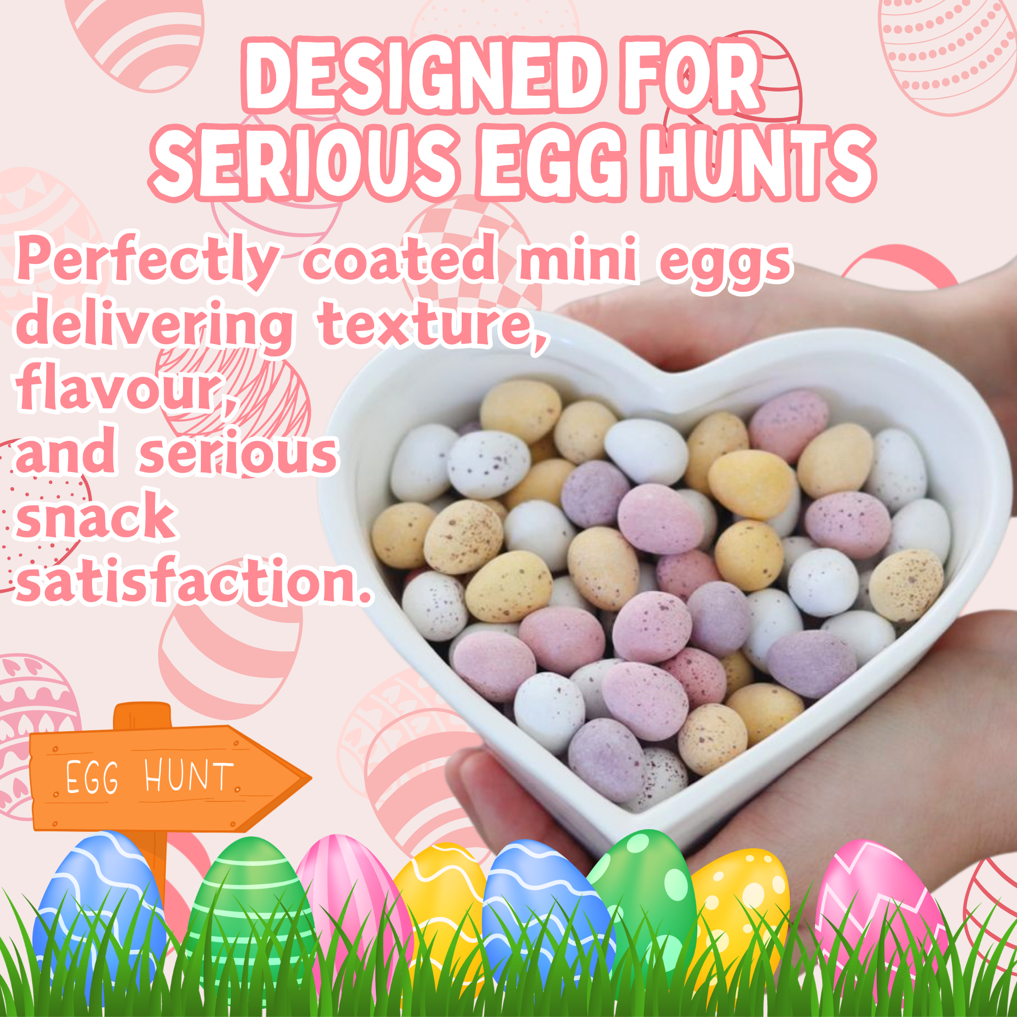 Milk Chocolate Mini Eggs - Classic Easter Treat. - Great For Easter Egg Hunts