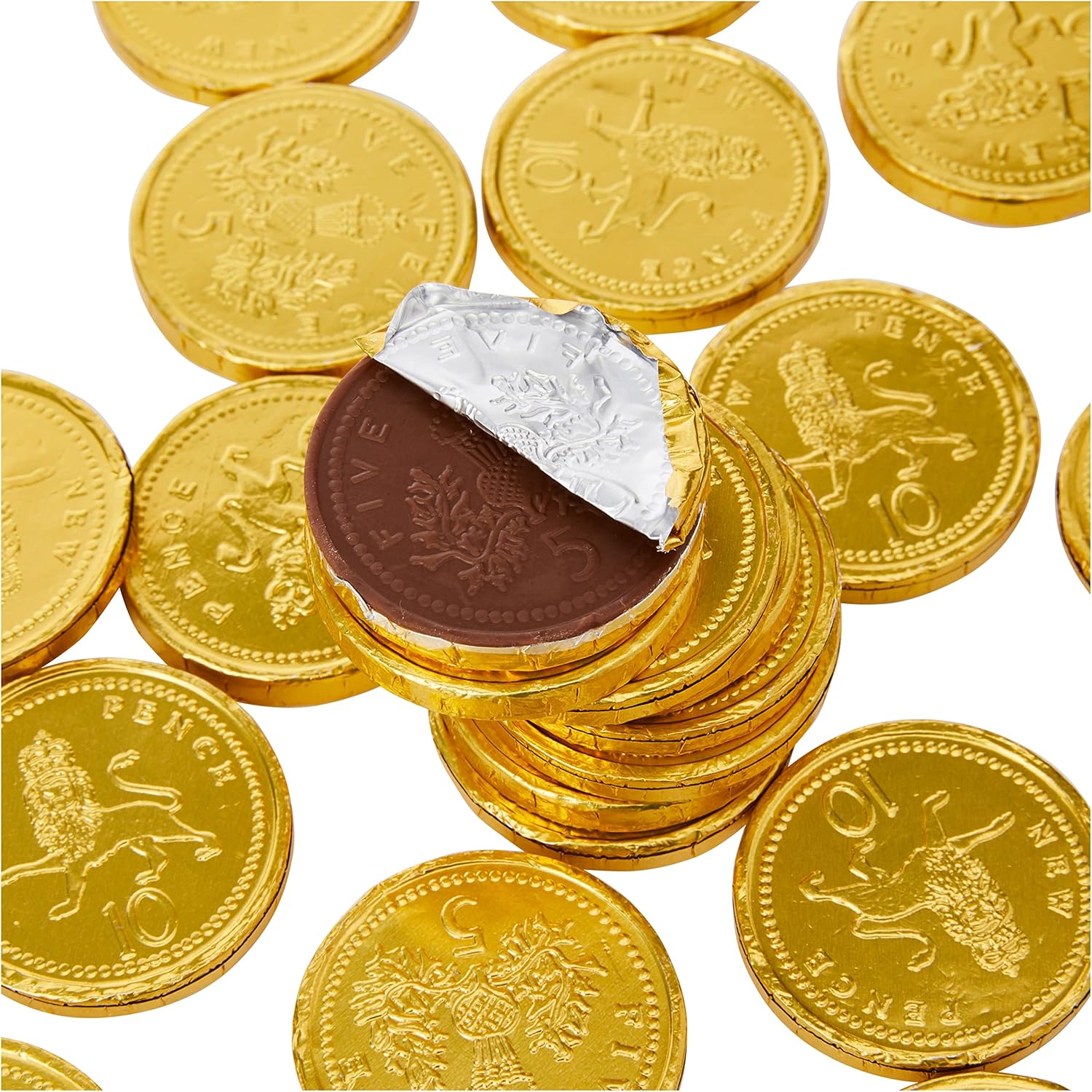 Kingsway Milk Chocolate Coins – 1kg Bag