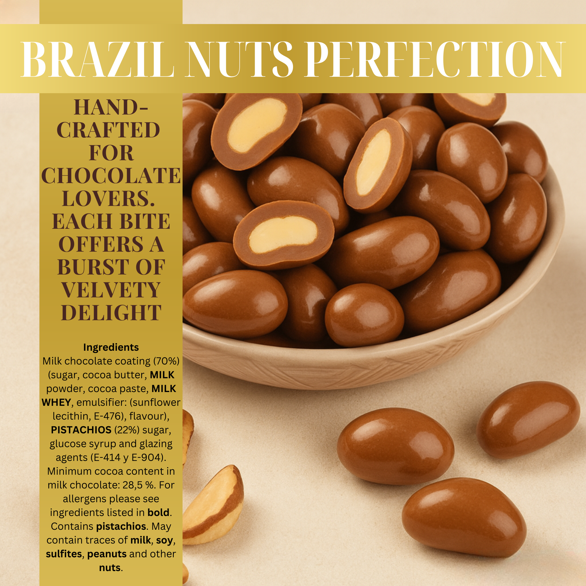 Chocolate Brazil Nuts Creamy Treat