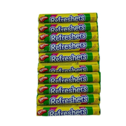 Barratt Refreshers Fizzy Rolls – Tangy Retro Candy 10 Pack