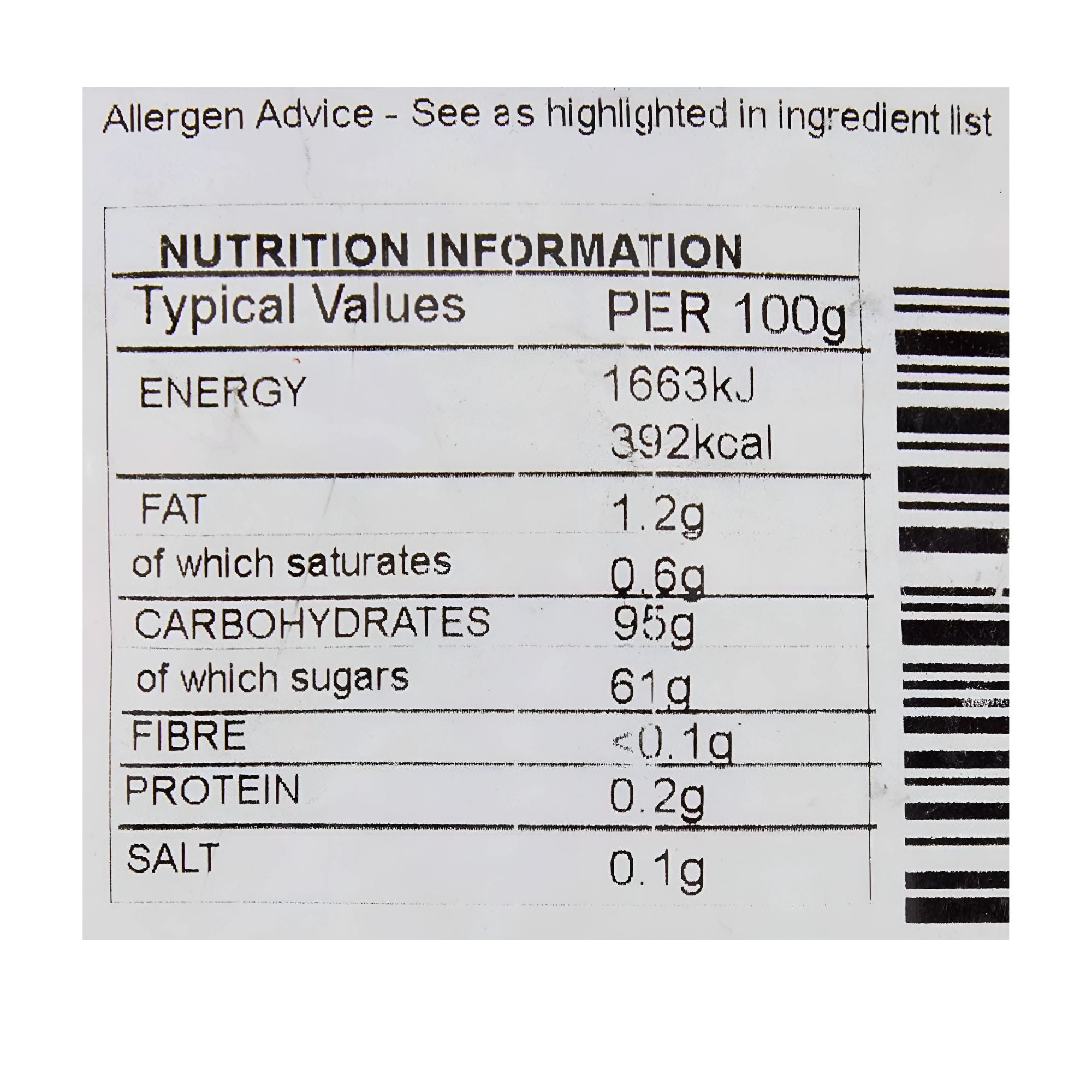 Taveners Mint Humbugs – 500g Bag