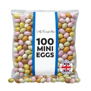 Chocolate Mini Eggs Pack of 100 by MyCandyShop
