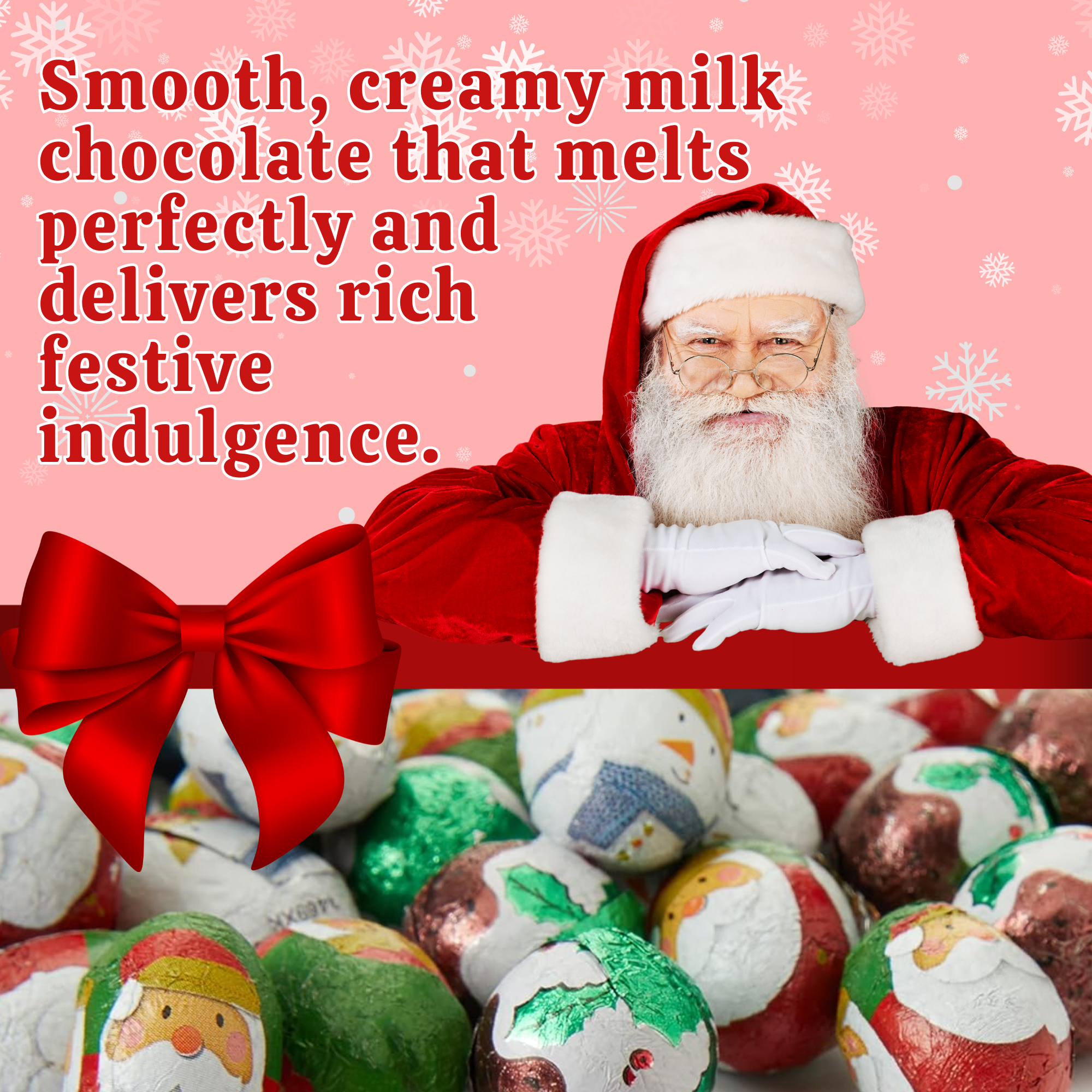 CLEARANCE Christmas Foil Mix Chocolates – Festive Assortment