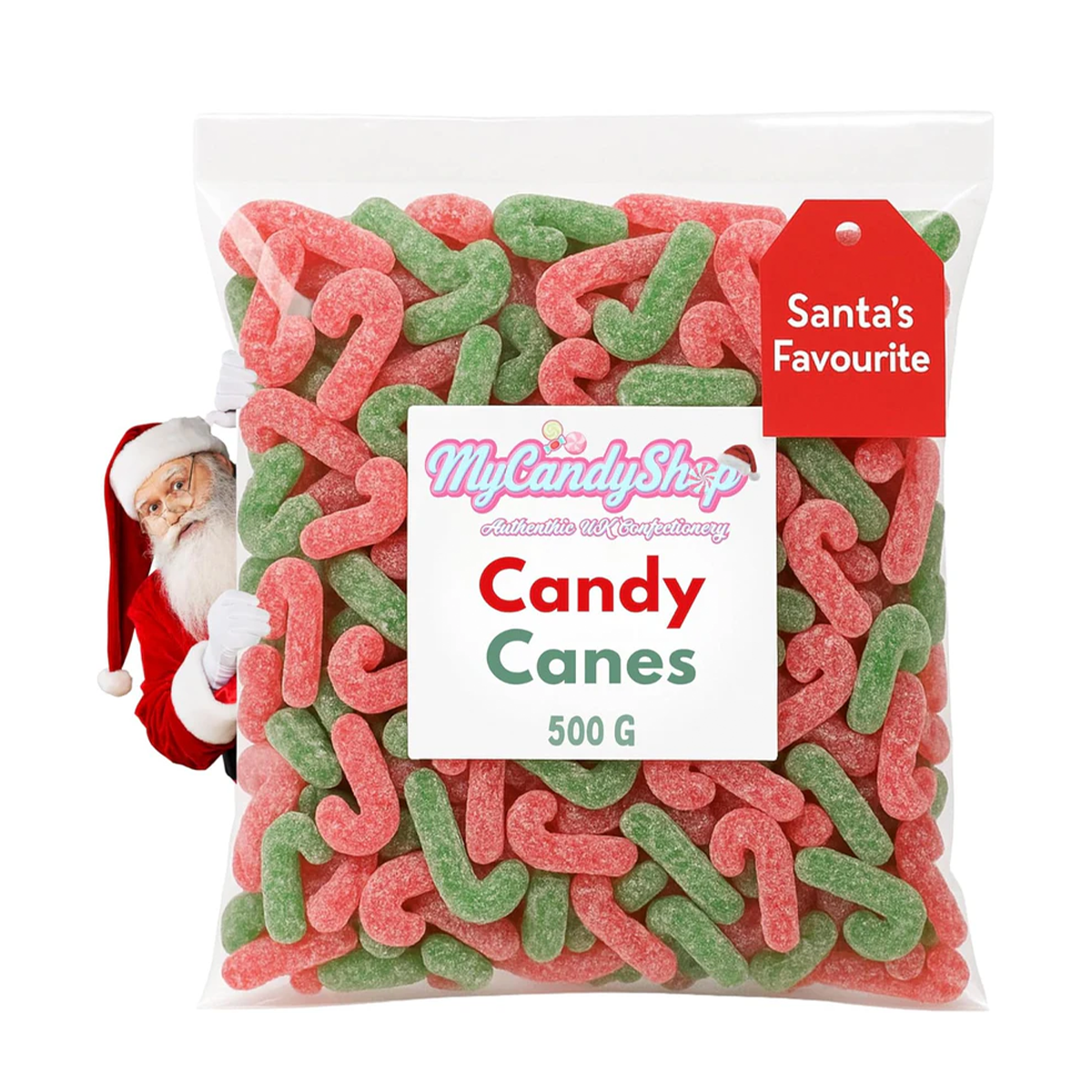 Fizzy Vegan Candy Canes – Xmas Jelly Sweets