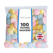 Flying Saucer Sherbet Sweets Classic Retro Treats