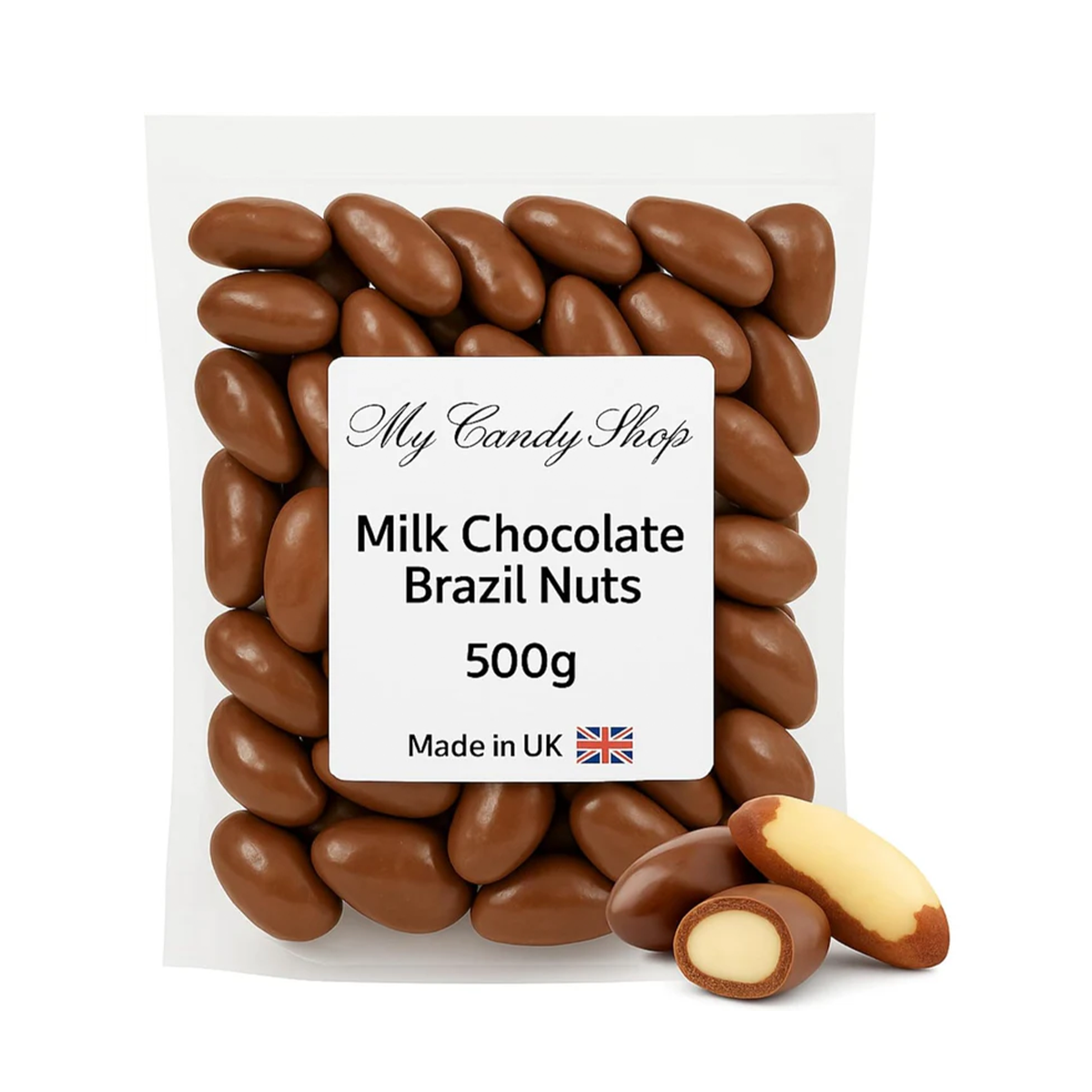 Milk Chocolate Brazil Nuts Creamy Treat