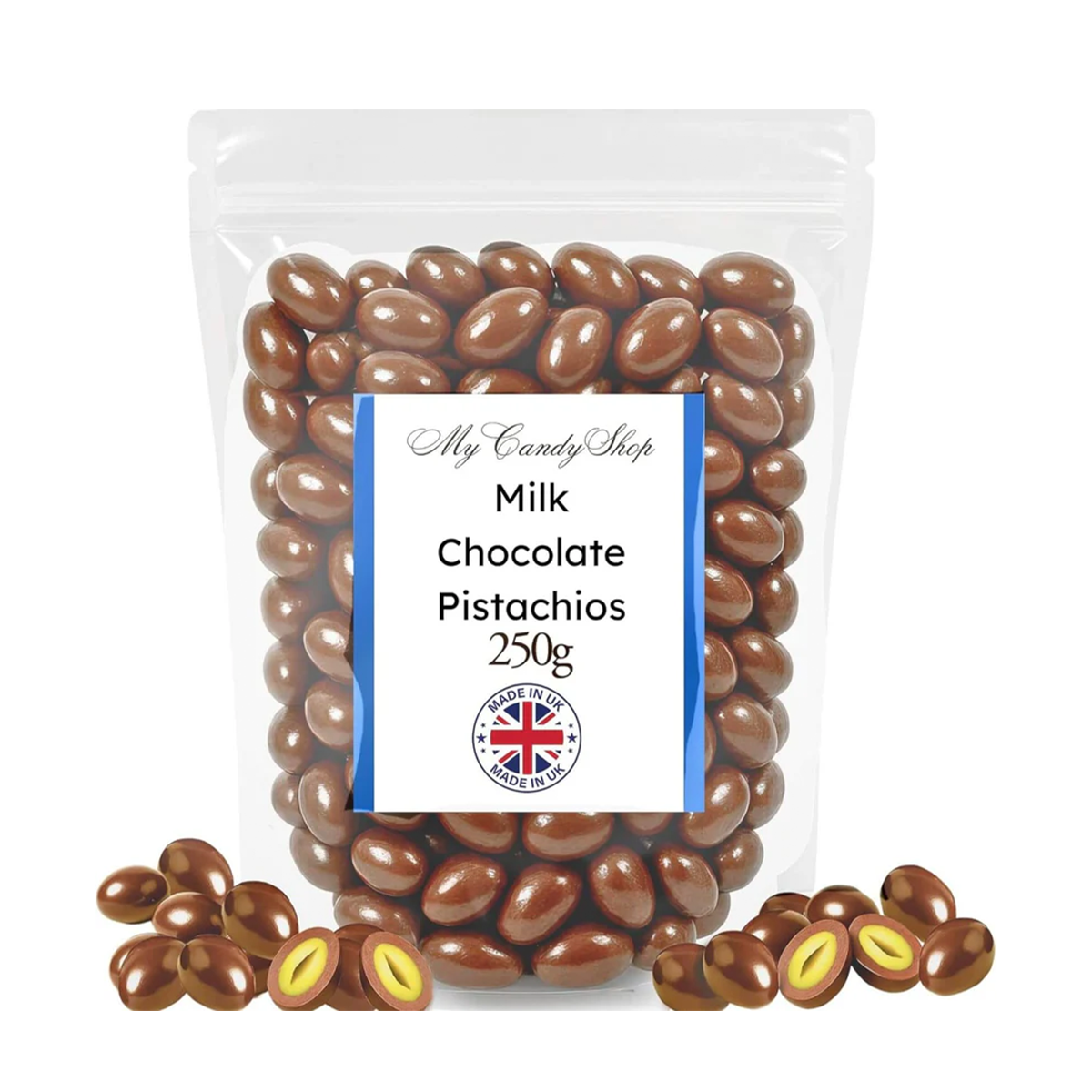 Milk Chocolate Pistachios Gourmet Treat