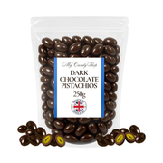 Premium Dark Chocolate Crunchy Pistachios