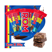 ROM Romanian Chocolate 6-Pack Rum, Caramel, Peanut