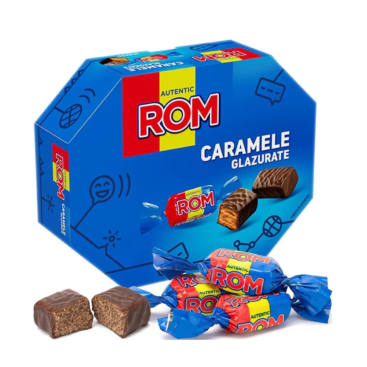 ROM Rum Chocolate Toffees – 25 Pieces