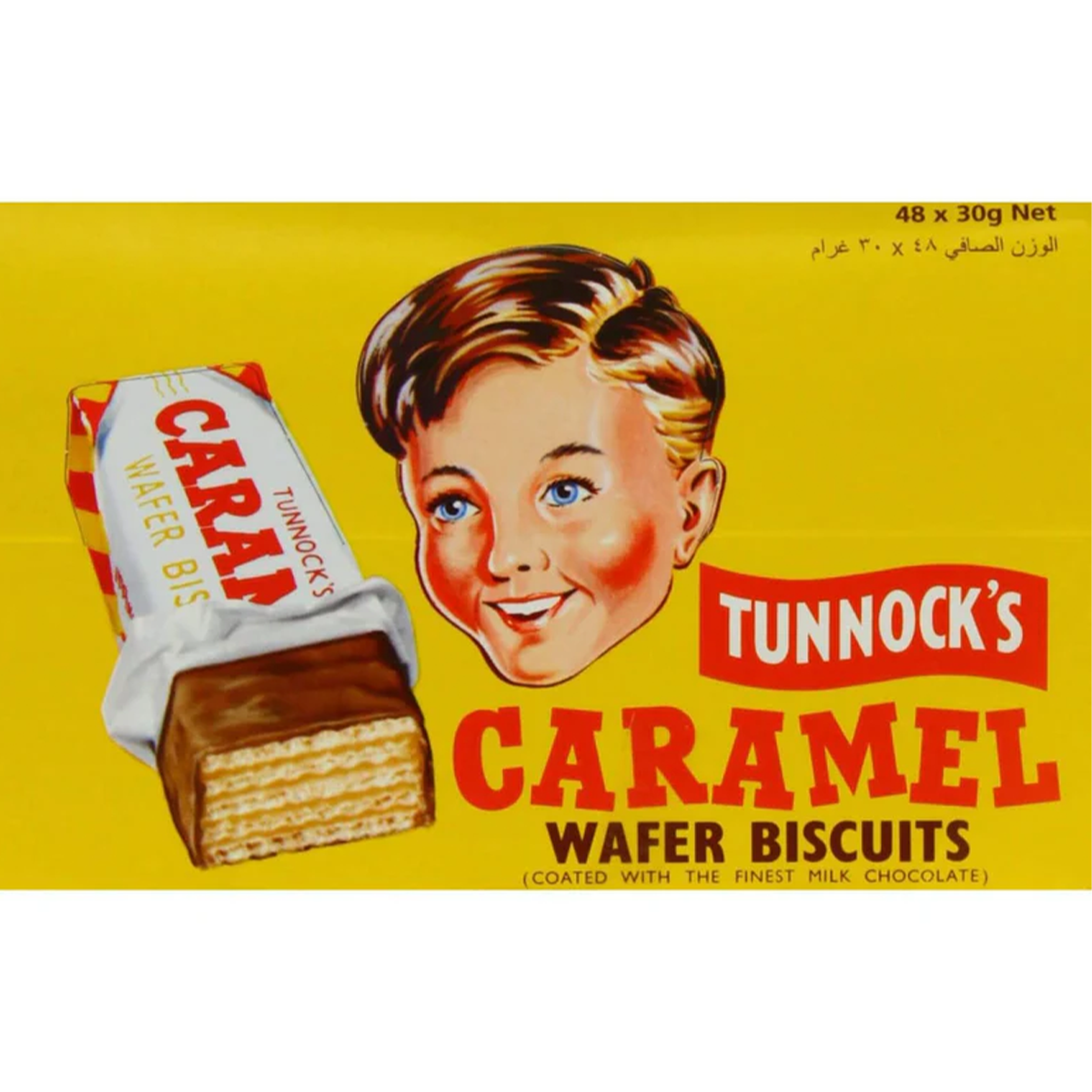 Tunnock’s Classic Caramel Wafer Biscuits