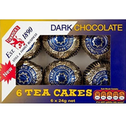 Tunnock's Dark Chocolate Marshmallow Cakes