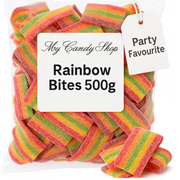 Assortment of fizzy candy treats